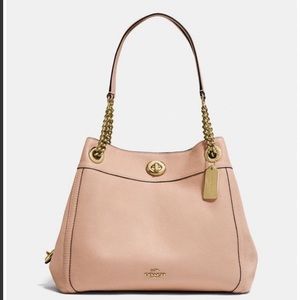 NWOT | Coach Edie Shoulder Bag in Pebble Leather